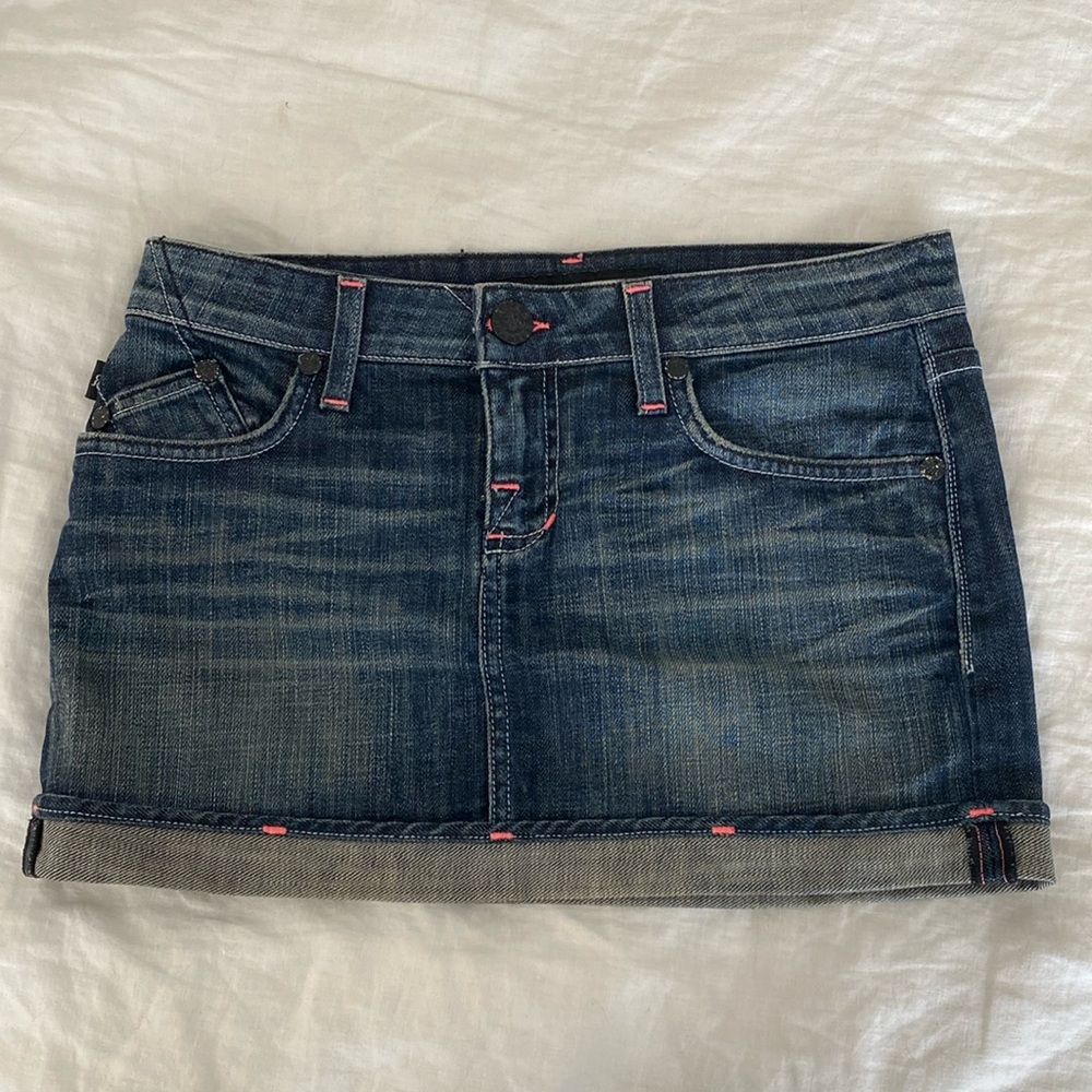 Y2K vintage low rise mini skirt Rock & Republic size 26
